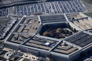 Aerial View of the Pentagon in Virginia