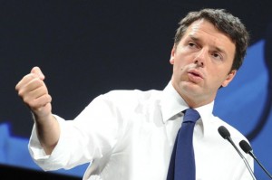 WCENTER 0XMKCBODBN                Matteo Renzi candidato alle primarie del Pd al Palaolimpico di Torino, 21 ottobre 2012.     ANSA / ALESSANDRO DI MARCO
